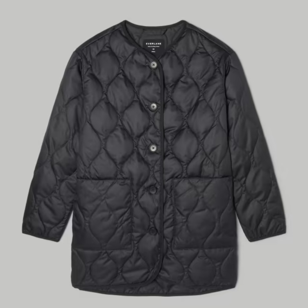 Everlane Quilted Mid-Length Liner jacket